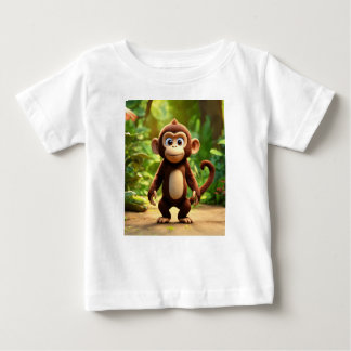 Curious George: The Tiny Traveler Baby T-Shirt