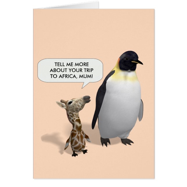 Curious Giraffe Baby Cards (Front)