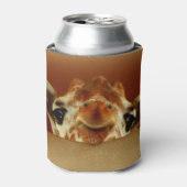 Curious Giraffe Can Cozy Can Cooler (Can Front)