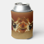 Curious Giraffe Can Cozy Can Cooler (Can Back)