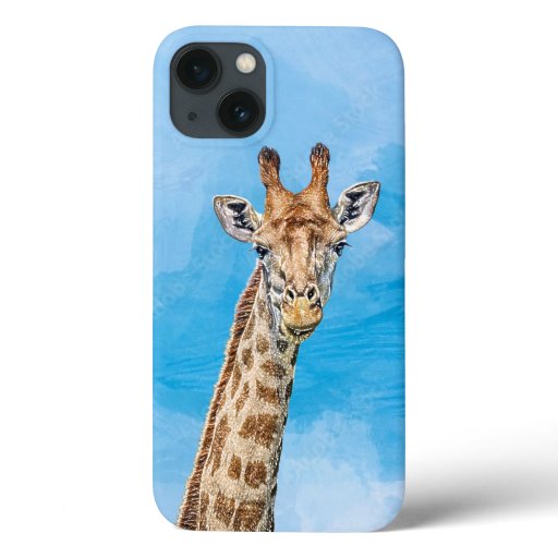 Curious Giraffe iPhone 13 Case