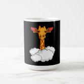 Funky Giraffe Hipster Funny Animal Portraits Coffee Mug