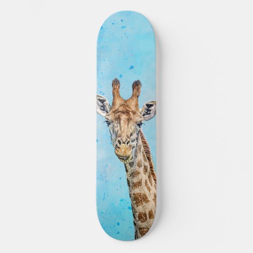 Curious Giraffe Skateboard