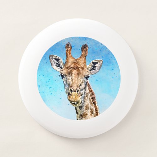 Curious Giraffe Wham_O Frisbee