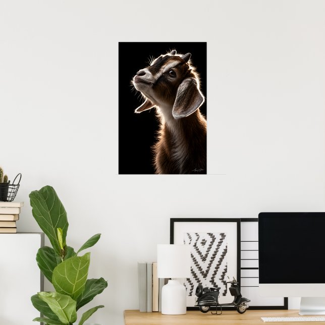 Curious Goatling Poster (Home Office)