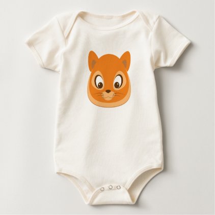 Curious Kitten Baby Bodysuit