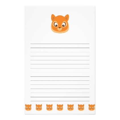 Curious Kitten Stationery