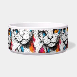 Curious Kitty  Bowl