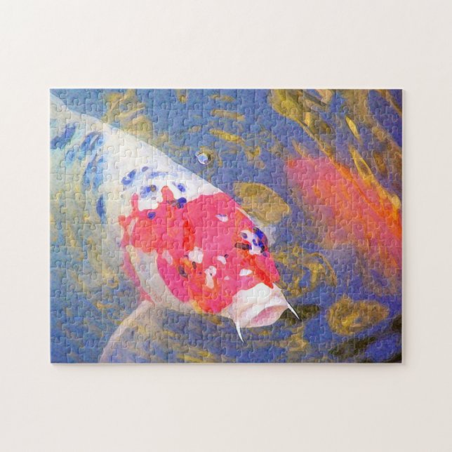 Curious Koi Jigsaw Puzzle (Horizontal)