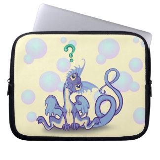 Curious lil Dragon~ Laptop Sleeve