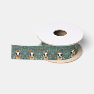 Curious Llama Ribbon