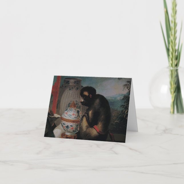 Curious Monkey ~ Card / Invitations (Front)