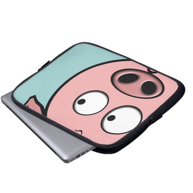 Curious Pig Laptop Sleeve (Front Bottom)