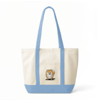 Curious Pomeranian bag