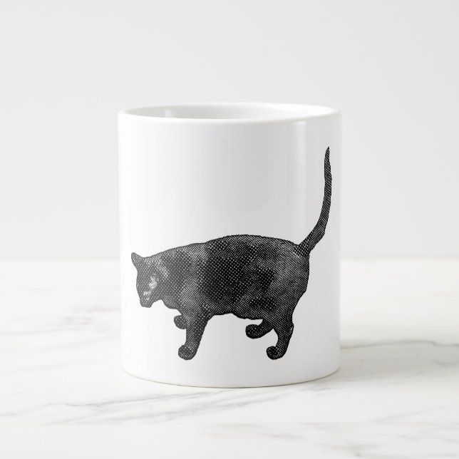 Curious Shadows With Daylight Grace Giant Coffee Mug (Front)
