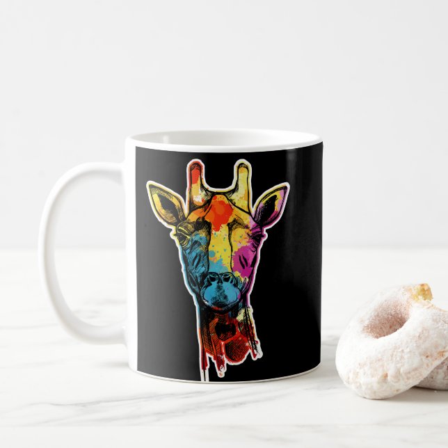 Curious Skilled And Clever Car Auto Truck Mechanic Coffee Mug (With Donut)
