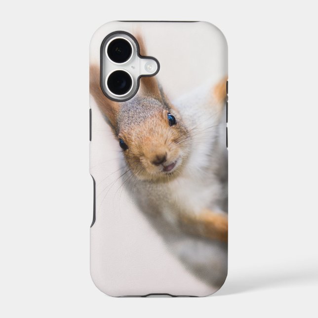 Curious squirrel iphone case (Back)