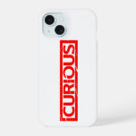Curious Stamp iPhone 15 Case