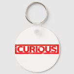 Curious Stamp Keychain