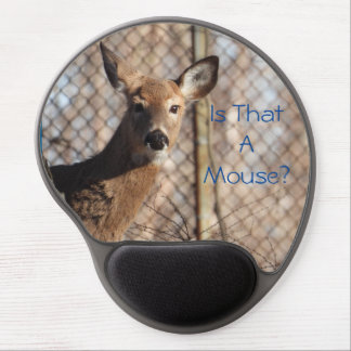 Curious White Tailed Deer in Woods Mouse Pad