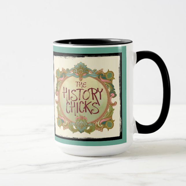 Curiouser and Curiouser mug (Right)