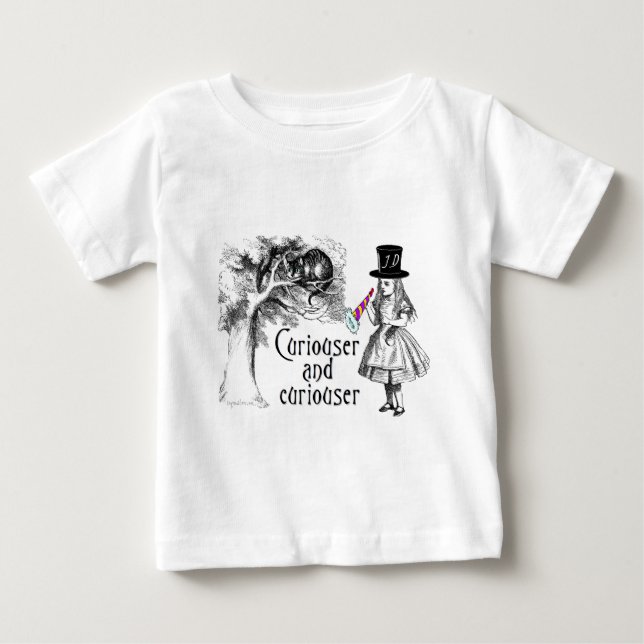 Curiouser Baby T-Shirt (Front)