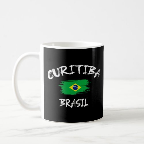 Curitiba Brasil Souvenir Brazilian Country Flag Br Coffee Mug