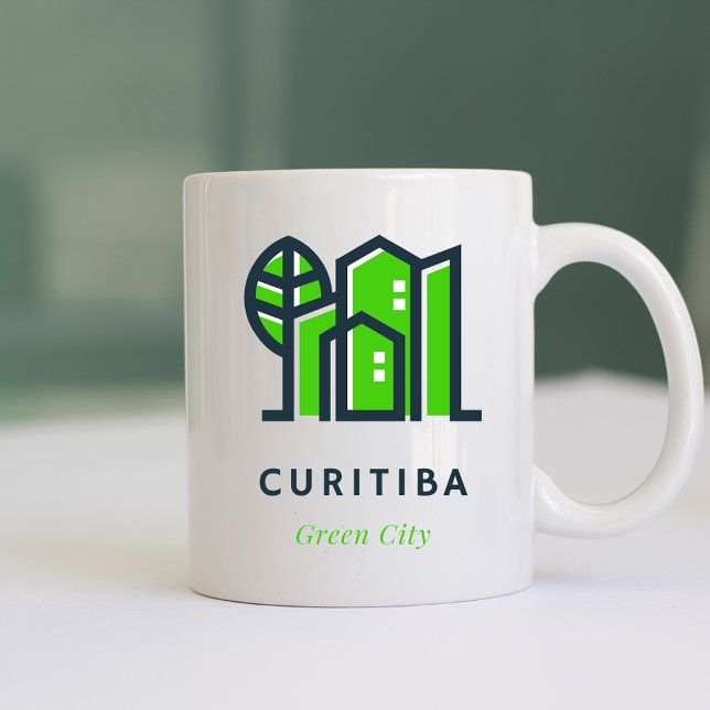 Curitiba Brazil Latin Sustainable Green City Coffee Mug (Creator Uploaded)