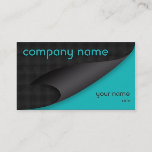 Curl #204 business card template