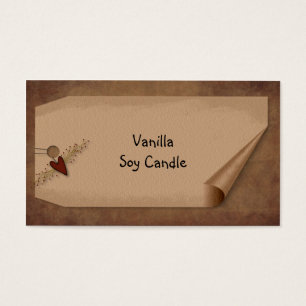 Curl Tag Pip Berry Heart Hang Tag