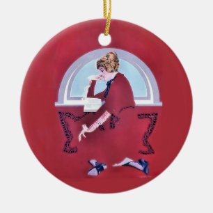 Curl Up with a Good Book Ornament