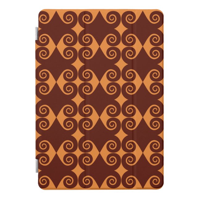 Curled Diamond Pattern iPad Pro Cover (Front)