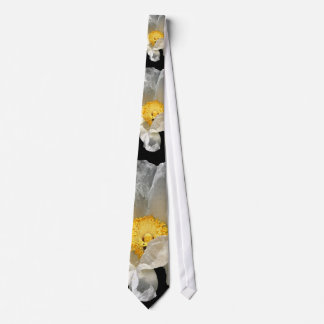 Curled Flower Tie