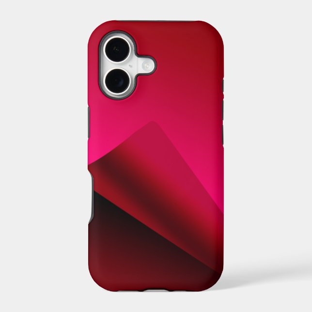 Curled Paper Iphone Case (Back)