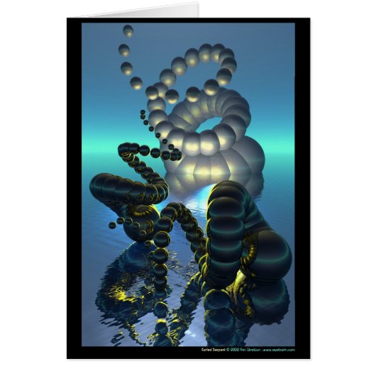 Curled Serpent Cards (Front)