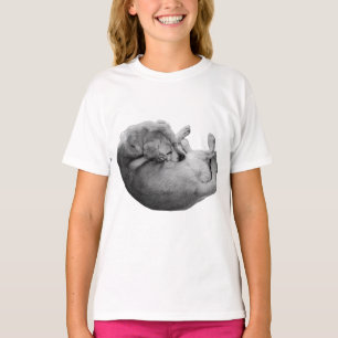 Curled Shadow Pup T-Shirt