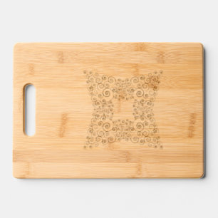 Curleque Christmas Tree Engraved Cutting Board