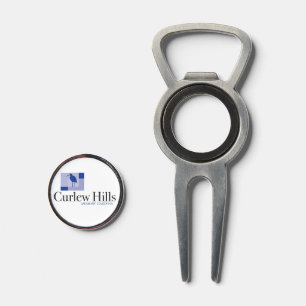 Curlew Divot Tool Bottle Opener with Magnetic Golf