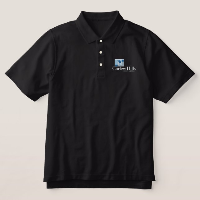 Curlew Hills Men's Polo Shirt (Design Front)