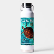 Curlew Turtle Water Bottle (22 oz)
