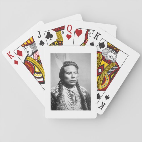 Curley of the Crow tribe one of Custers scouts Poker Cards