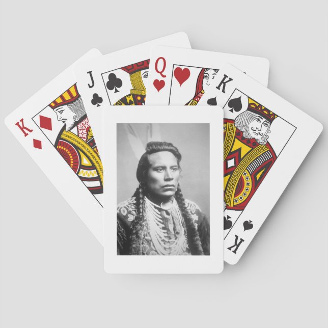 Curley, of the Crow tribe, one of Custer's scouts Poker Cards (Back)