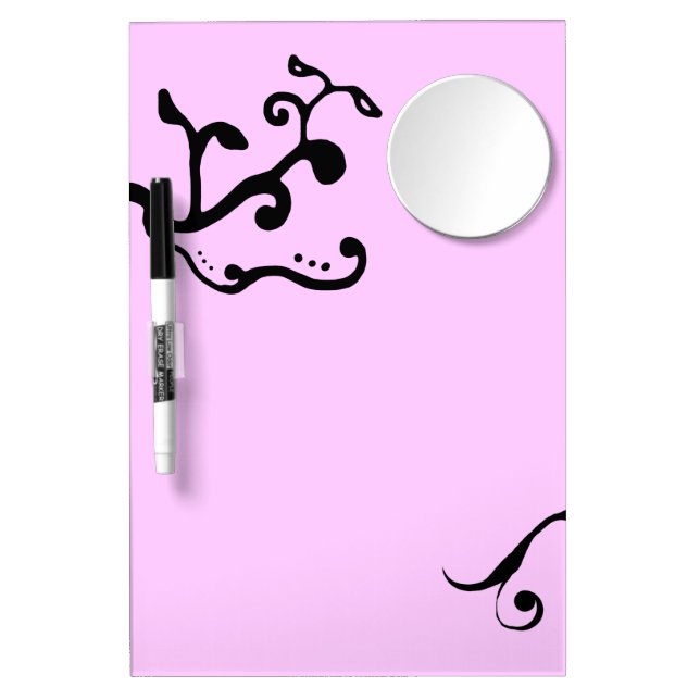 Curlicue Dry Erase Board (Front)