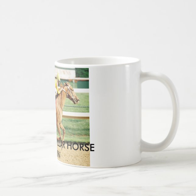 CURLIN-10 MILLION DOLLAR HORSE COFFEE MUG (Right)