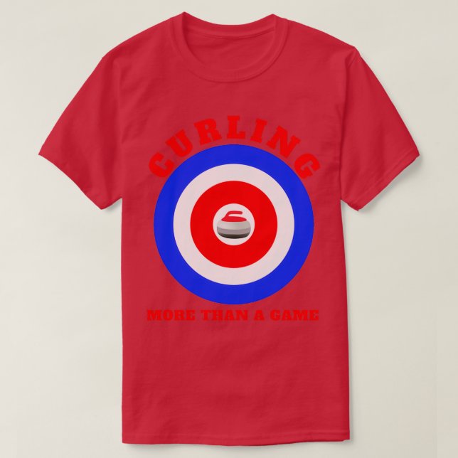 Curling 13 T-Shirt (Design Front)