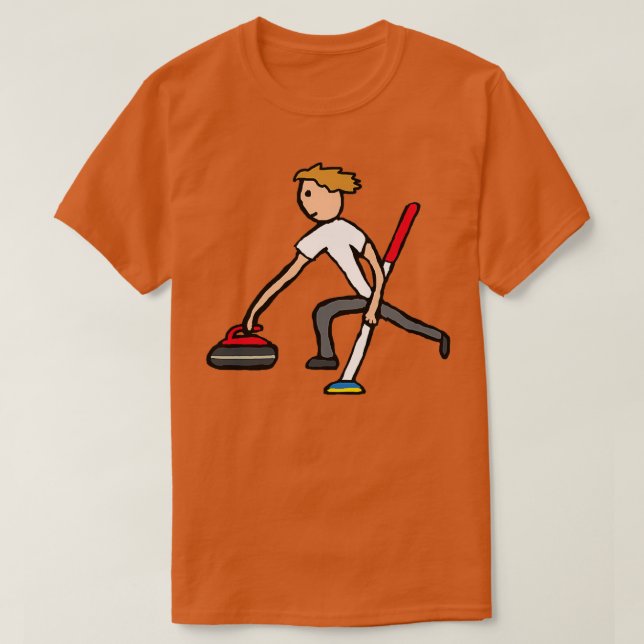 Curling 29 T-Shirt (Design Front)