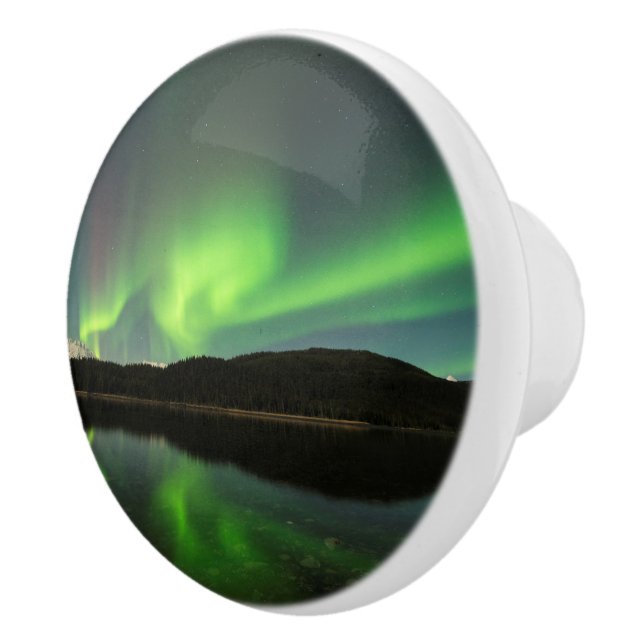 Curling Aurora Ceramic Knob (Right)