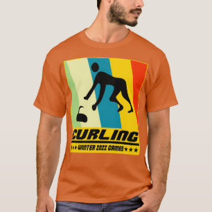 Curling Beijing Winter Games 2022 Sports T-Shirt