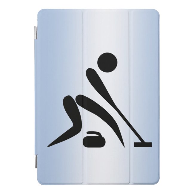 Curling Blue iPad Pro Case