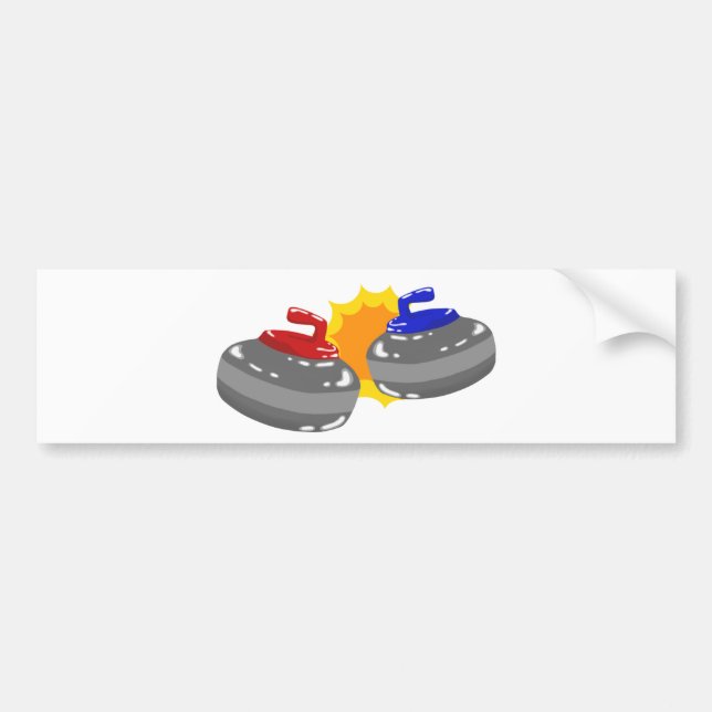 Curling Bumper Sticker (Front)